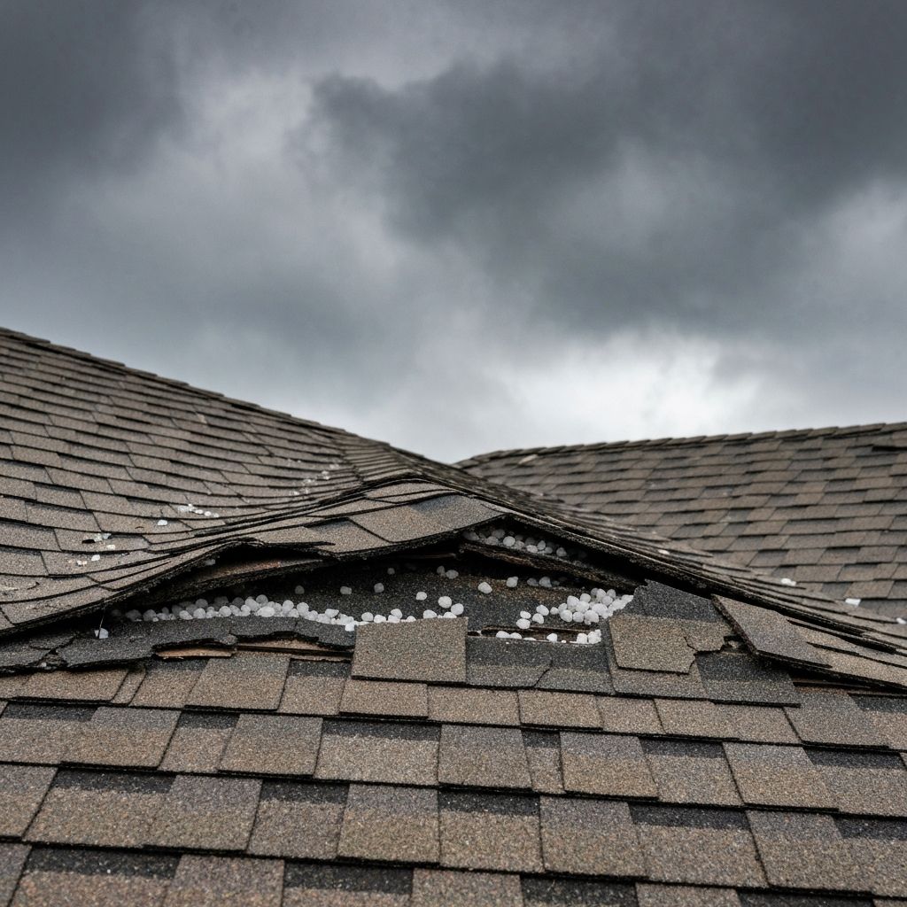 Hail and wind storm damage restoration services in Dallas Fort Worth Texas